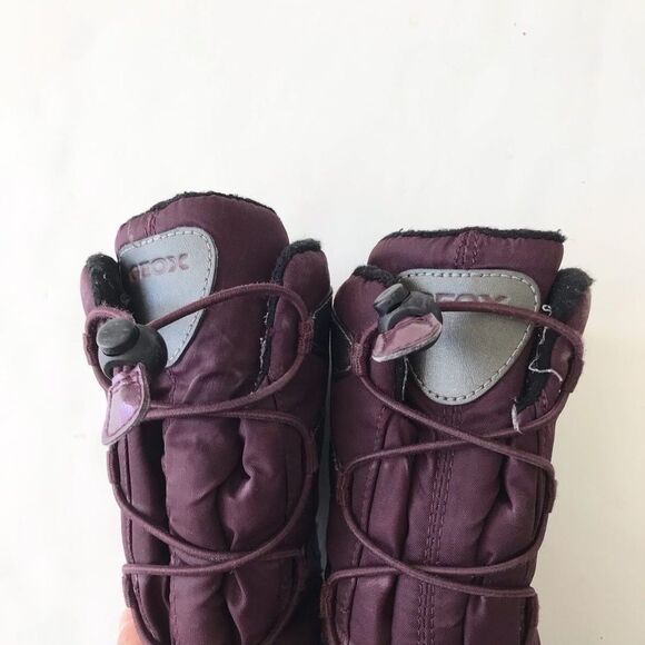 Geox purple amphibiox winter boots VGUC size 13 - Picture 4 of 8